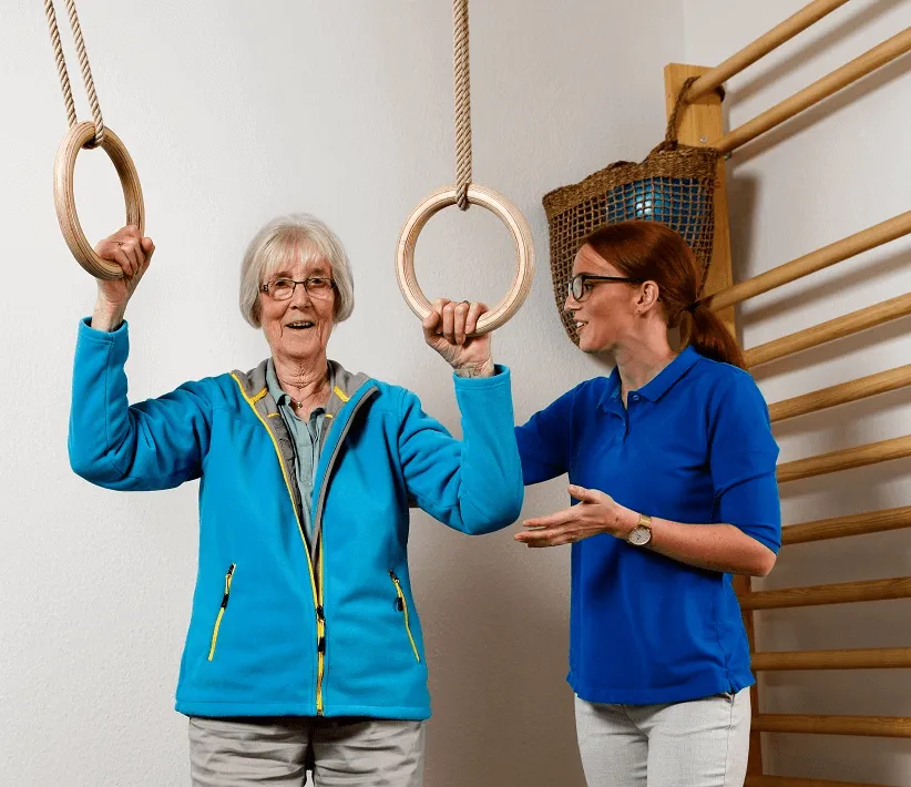 Schwindeltherapie bei Zack Ergotherapie in Kiel Friedrichsort – Gleichgewichtstraining